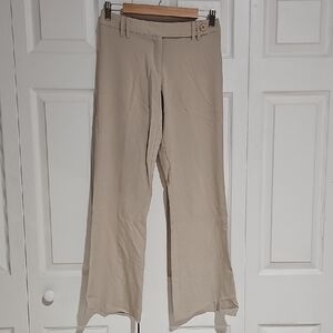 XOXO Beige Straight Flare Leg Dress Pants – Size 3/4